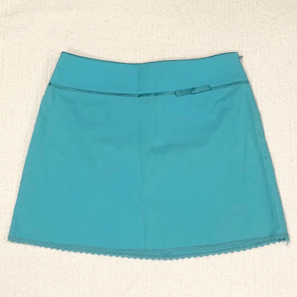 The Limited | Teal Mini Skirt
